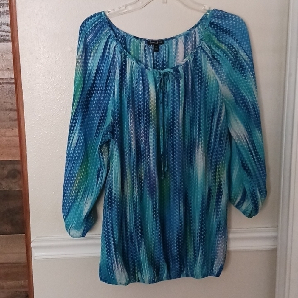 Sami & Jo Scoop Neck Blouse